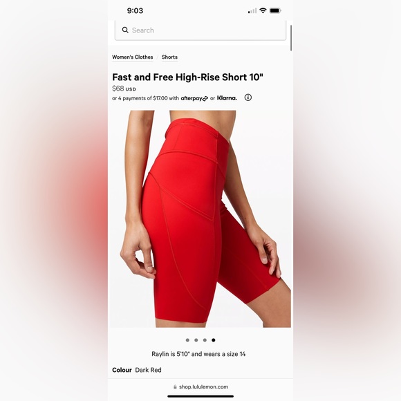 Lululemon shorts - Picture 1 of 9